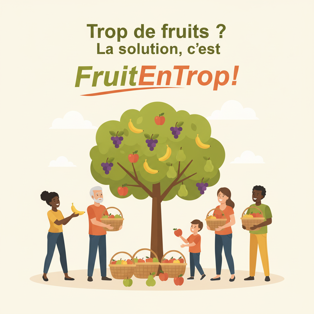Trop de fruits ? La solution, c'est FruitEnTrop !